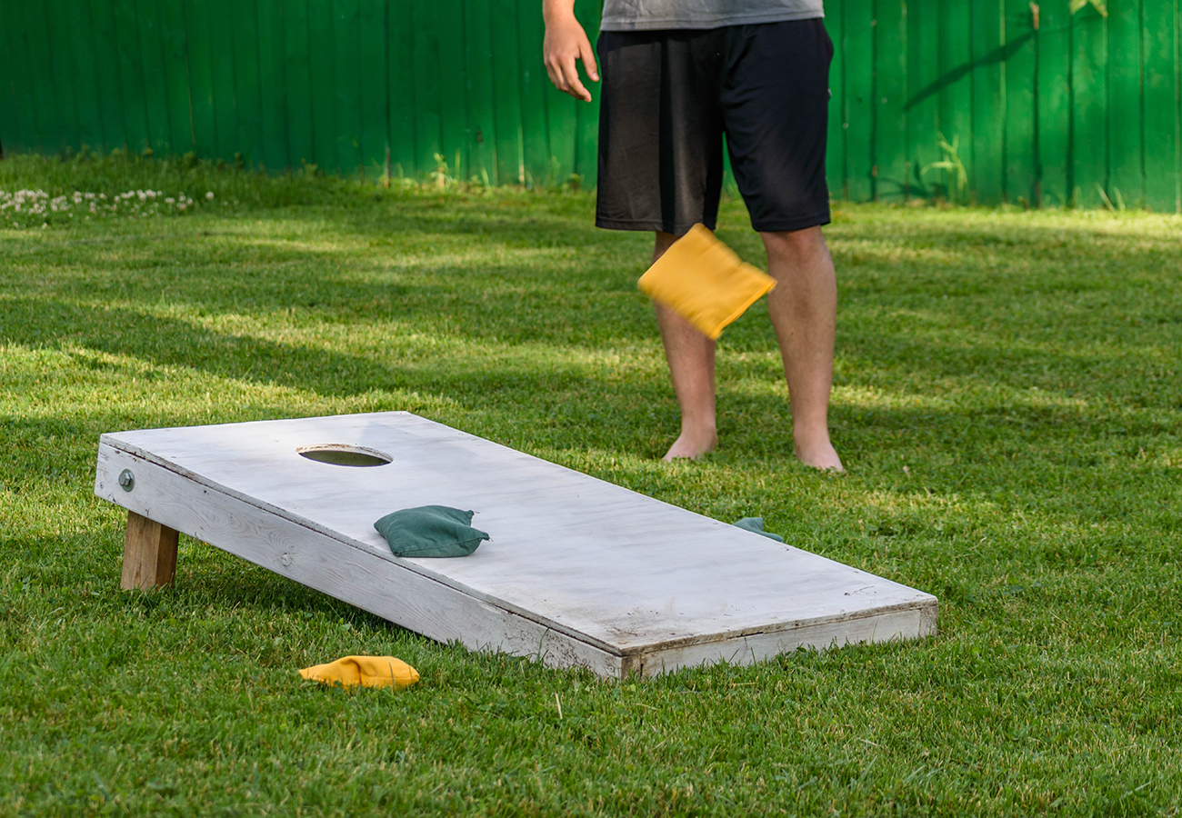 Seattle Football Cornhole Boards Outdoor Lawn Game Perfect 