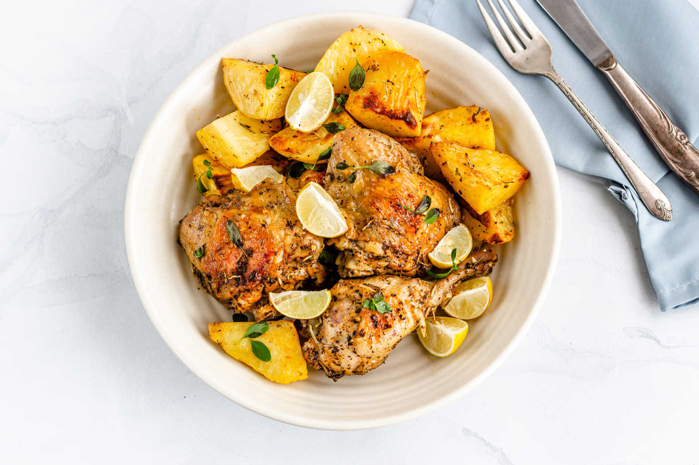 Arraya’s Lemon Oregano Greek Grilled Chicken Outdoor Living Recipes ...